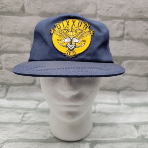 Dixxon Flannel Co Hat Cap Snapback Flatbill Eagle Anchor Logo Patch Black - Picture 3 of 8